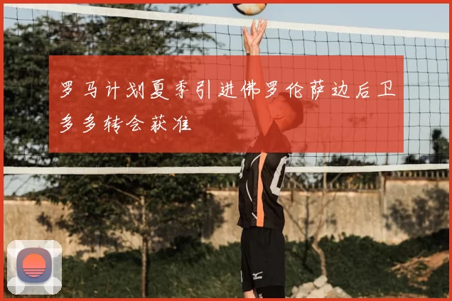罗马计划夏季引进佛罗伦萨边后卫多多转会获准