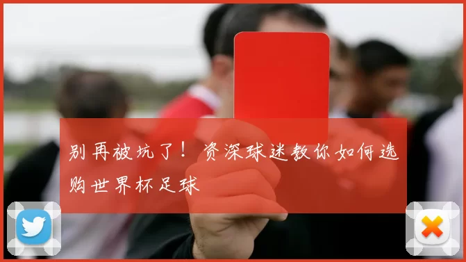 别再被坑了!资深球迷教你如何选购世界杯足球
